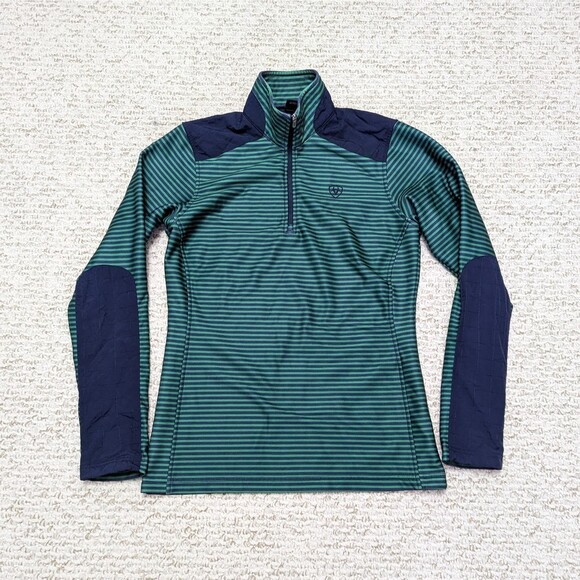 Ariat Sweaters - Ariat Women's Size XS Long Sleeve Fleece-lined 1/4 Zip Pullover Sweater